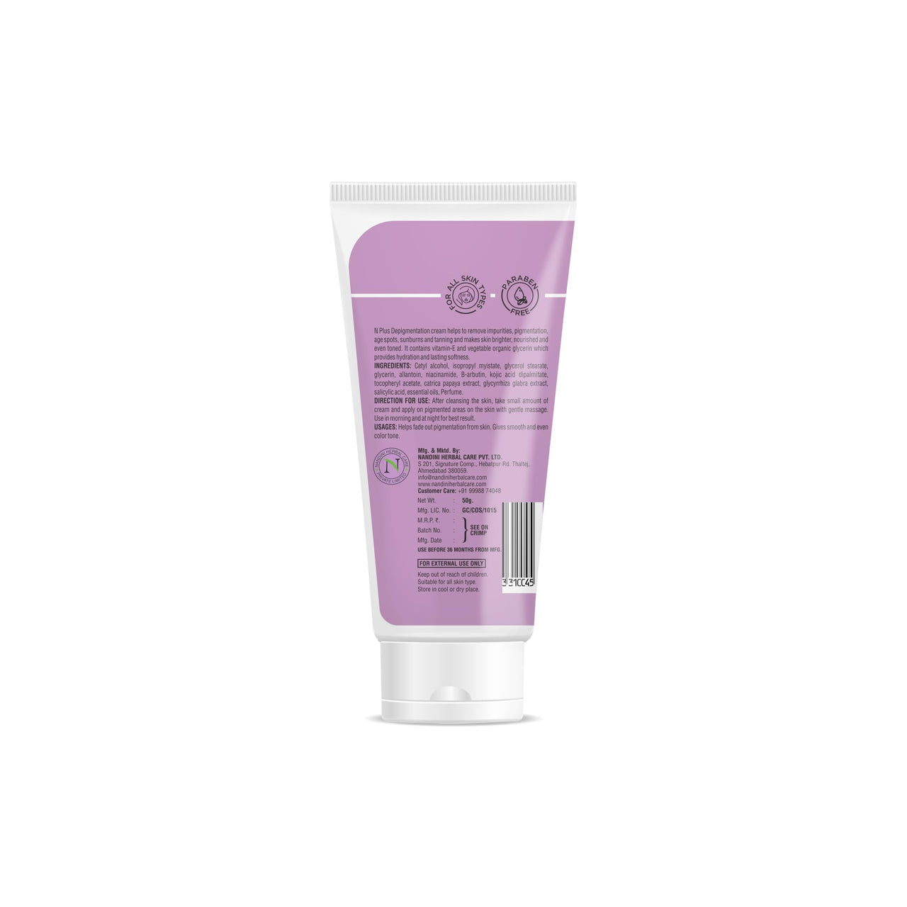 N PLUS De Pigmentation Cream