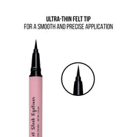 Shryoan Pro-Jet Sleek Black Eyeliner | Intense Black Finish |Quick Dry Formula |24-Hour Smudge-Proof Wear | Ideal for Professional and Everyday Use| 1.25g