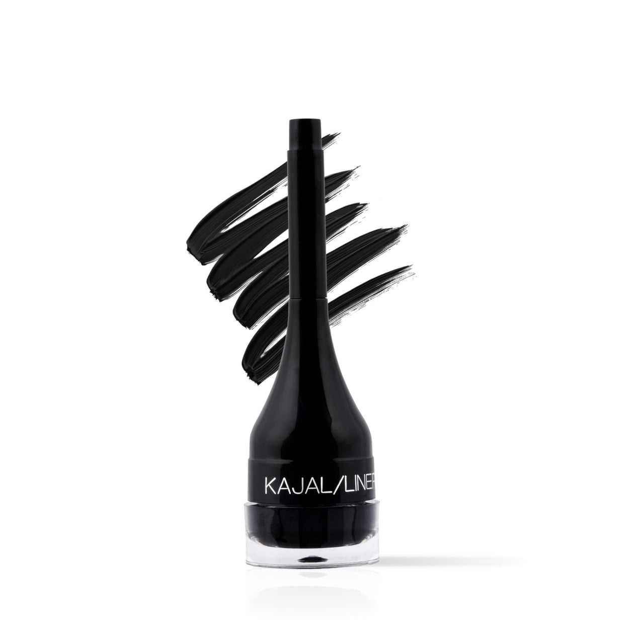 Jersy Girl by Fashion Colour Kajal and Eyeliner With Brush|24 Hours Long Lasting and Smudge Proof | Waterproof | Intense Colour | 2 in 1 Kajal and Eyeliner Combo | Lasting Drama Gel Eyeliner | 3.8g (Black)