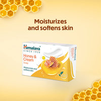 Himalaya Herbals Honey and Cream Soap, 125g (Pack of 1)