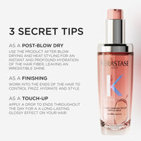 Kérastase Chroma Absolu Hair Oil-In-Serum For Colour Treated Hair | 93% Colour Preservation | Enriched With Centelle Asiatica | Providing Long-Lasting Protection and Smoothness.75ml