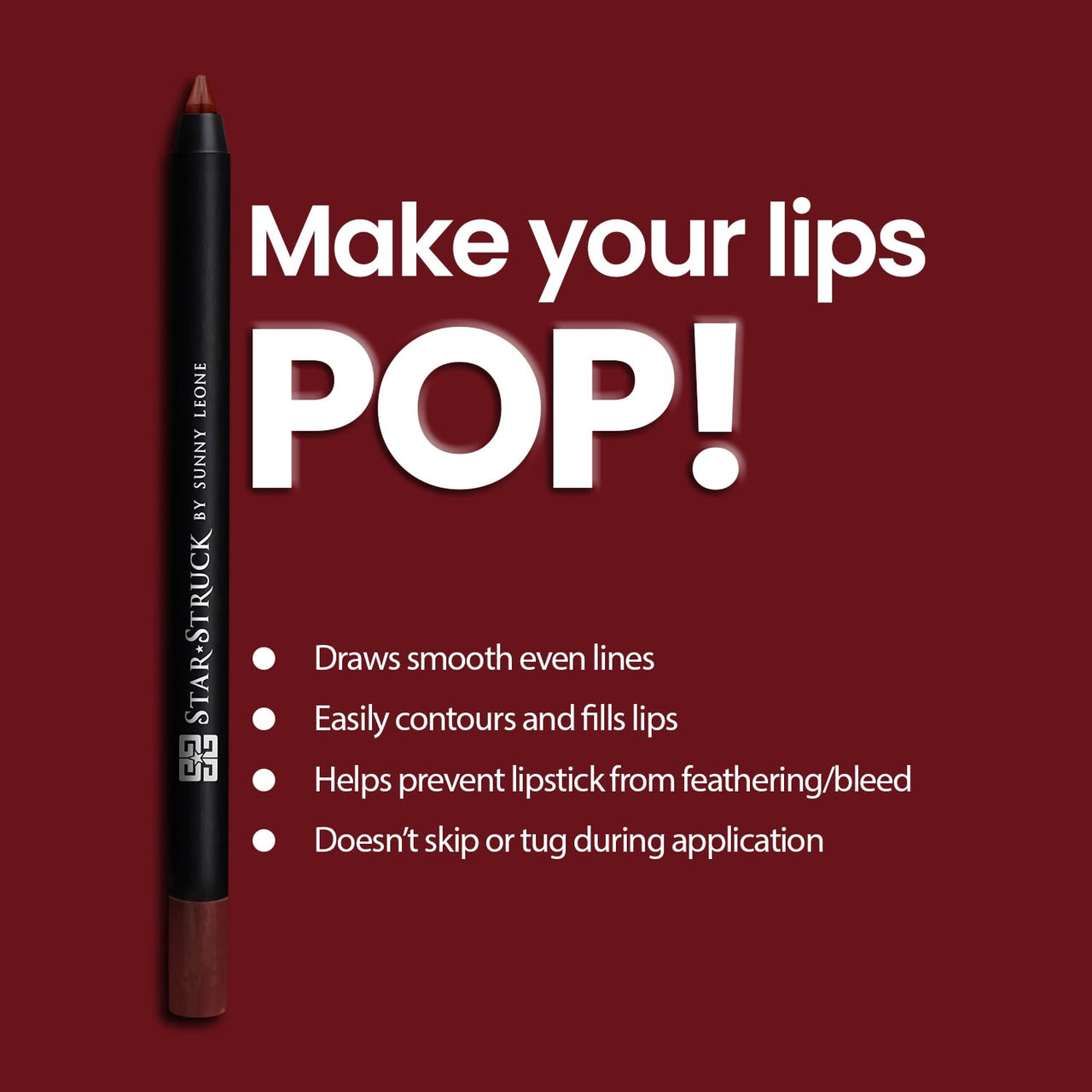 STARSTRUCK BY SUNNY LEONE Long Wear Lip Liner Starry Night