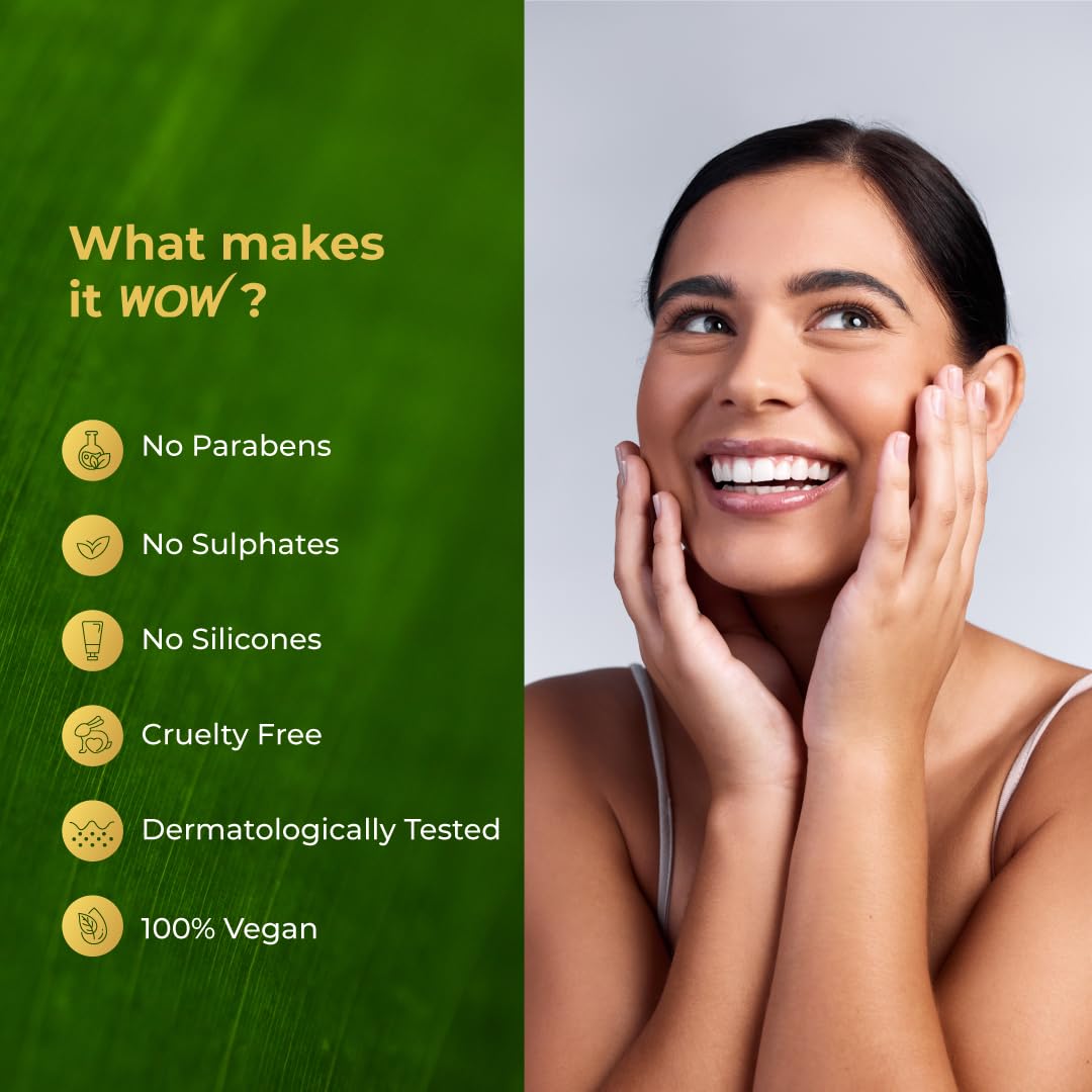 WOW Skin Science Neem & Hyaluronic Acid Pimple Care Face Scrub | Anti-Bacterial | Unclogs Pores | Removes Impurities | Improves Skin Elasticity | Hydrates Skin | 100gms