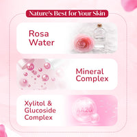 Meglow Pure & Natural Rose Water Spray- 100ml | Hydrating Face Mist | Alcohol & Paraben Free | Natural Toner & Makeup Remover | Tightens Open Pores | For All Skin Types (Men & Women)
