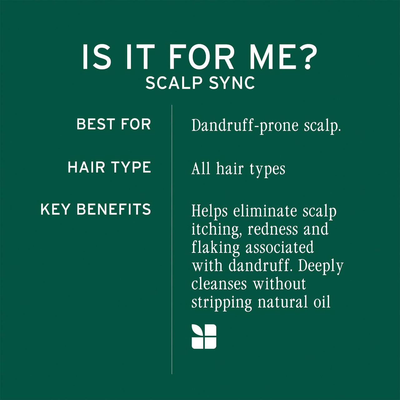 Biolage Scalp Sync Anti-Dandruff 2-Step Combo (Shampoo 400ml + Conditioner 236ml) Helps Remove Dandruff & Balances Scalp upto 72 hrs* Enriched with Piroctone Olamine I For Men and Women