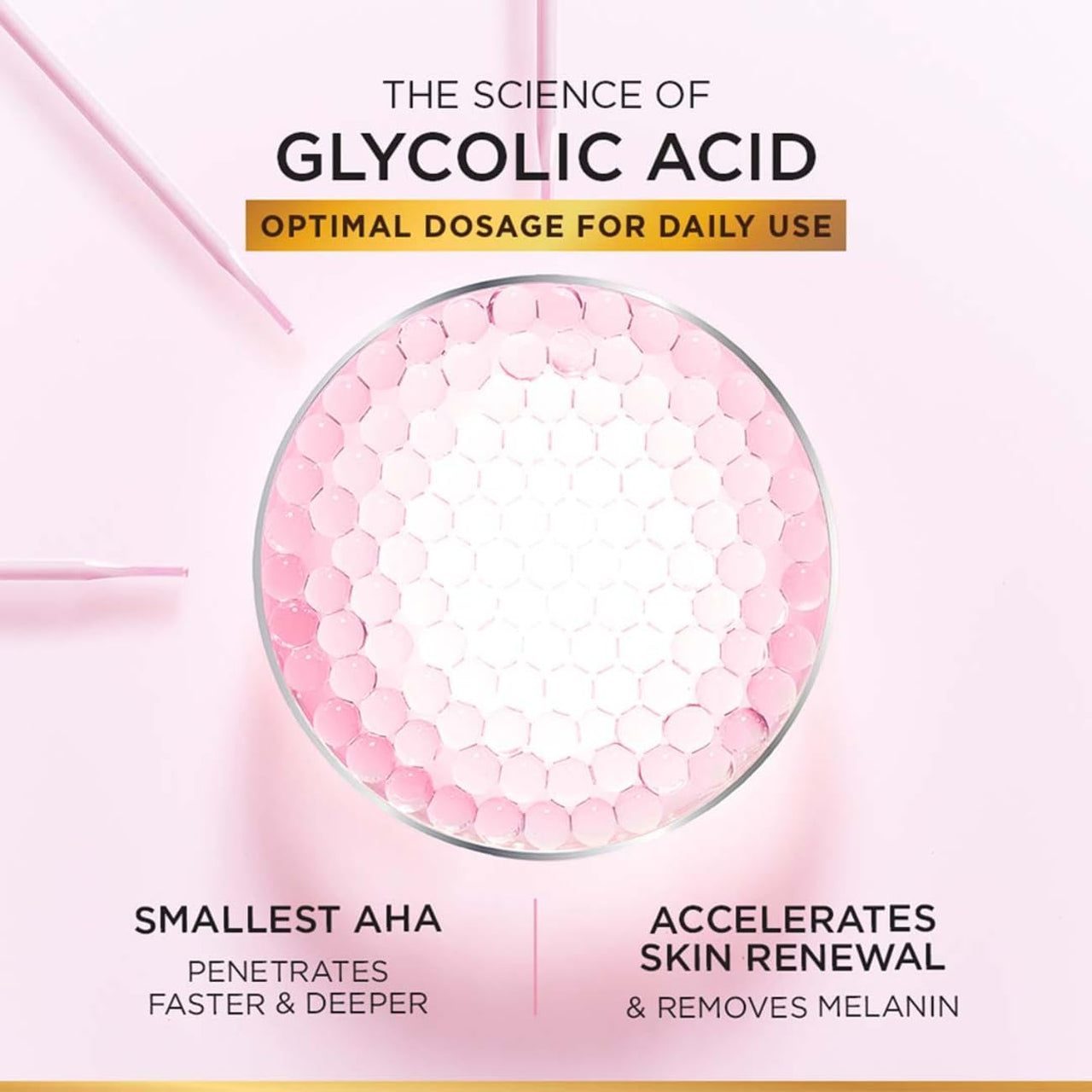 L'Oreal Paris Glycolic Bright Glowing Serum Sheet Mask, Face Mask for Glowing Skin, 22 g (pack of 5)