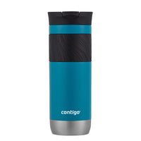 Byron Vacuum-Insulated Stainless Steel Travel Mug with Leak-Proof Lid, Reusable Coffee Cup or Water Bottle, BPA-Free, Keeps Drinks Hot or Cold for Hours, 20oz, Juniper