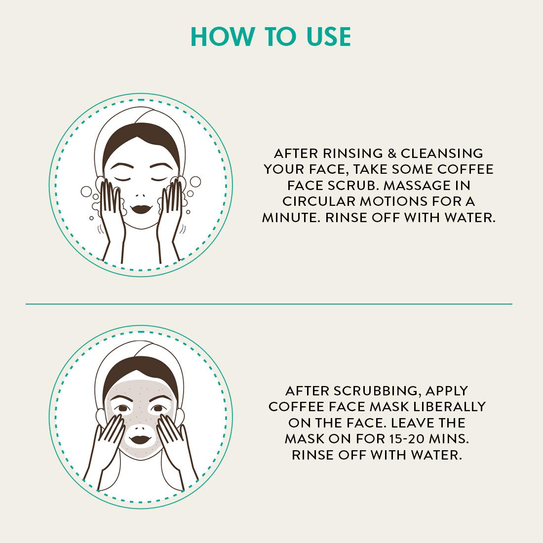 mCaffeine Tan Removal Kit with Face Scrub & Face Mask | Sunday Routine For Face Clean - Up | For Men & Women | Combo for All Skin Types | Pack of 2