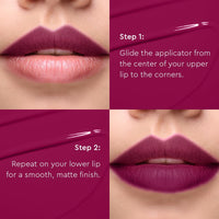C2P Pro Liquid Lipstick Waterproof Matte Orange Lipsticks for Women | Long Lasting Smudge Proof | Infused with Argan Oil, Vitamin E | Cruelty Free, Vegan - Celeb Secret (Liquid Lipstick Sridevi, 2 ml)