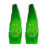 WOW Skin Science 99% Pure Aloe Vera Gel for Face, Skin & Hair - 250ml|Ultimate Gel For Glowing Skin|For Both Men and Women|Pack of 2