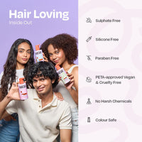 Manetain Clarifying Shampoo for All Hair Types 236ml Sulphate Paraben and Toxin Free Mild Vegan Shampoo for Women, Men with Wavy, Dry, Curly and Frizzy Hair