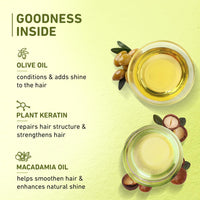 Plum Olive & Plant Keratin Damage Repair Shampoo | Sulphate-Free Shampoo | With Olive Oil, Plant Keratin, Macadamia Oil | Strengthens & Smoothens Hair, Conditions & Adds Shine to Hair | For Damaged, Salon-Treated Hair | 250 ml