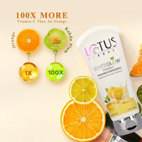 Lotus Herbals WhiteGlow Vitamin-C Radiance Cream_50g + Face Wash_100g + Face Exfoliater_100g (Set Of 3)