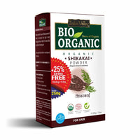 INDUS VALLEY Bio Organic Organic Black Shikakai Powder | Acacia Concinna For Hair Care - 250Gm