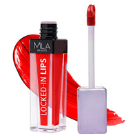 MILA BEAUTÉ Locked In Lips Liquid Lipstick |12 Hour Transfer Proof Formula with Hyaluronic Acid | Highly Pigmented Lipsticks | Shade -