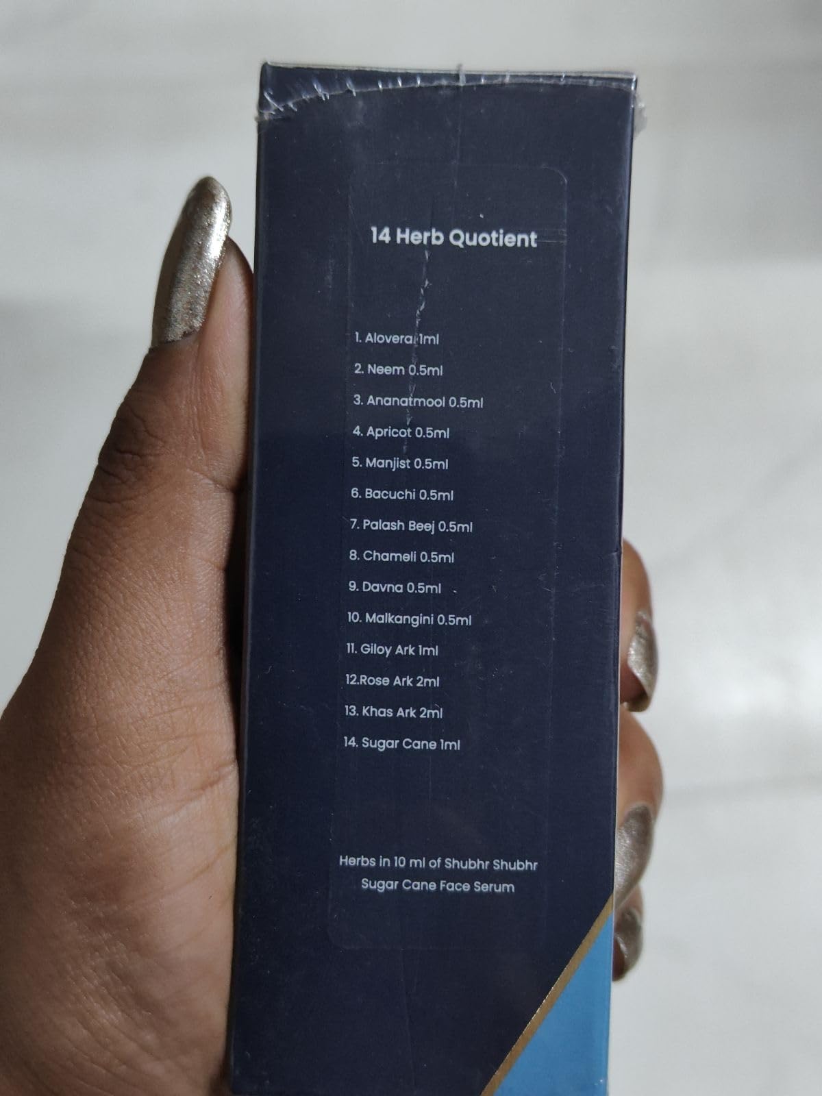 Blue Nectar AHA Exfoliator for Face with Plant Based Glycolic Acid from Sugarcane for Deep Exfoliation | AHA Peeling Solution Exfoliating Face Serum for Blackheads & Tan Removal |10 Min Facial Exfoliation (14 Herbs,30ml)