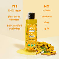 Love Beauty & Planet Turmeric & Moringa Brightening Body Wash|Natural Shower Gel for Glowing Skin,200ml