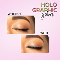 RENEE Holographic Crayon Eyeliner, Smudge-Proof,Shimmery Finish & Long-Lasting, Easy Glide & Quick-Drying Formula With Monochrome Effect, Intense Color Pay-Off, Infused With Vitamin E, 05 Mars, Pink