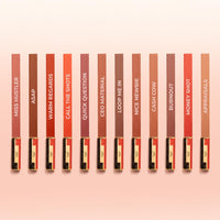 LoveChild Masaba Statement Matte Lipstick, Burnout (Dark Rosewood), Smooth Glide, Bold Matte Finish, Long-Lasting Lipsticks With Mango Butter Nourishing and Intense Color Payoff, Lightweight, 4g