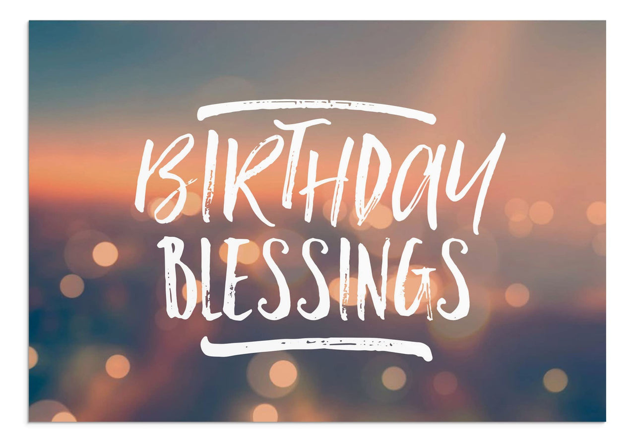 Dayspring Birthday - Simply Stated - 12 Boxed Cards, KJV (60937)