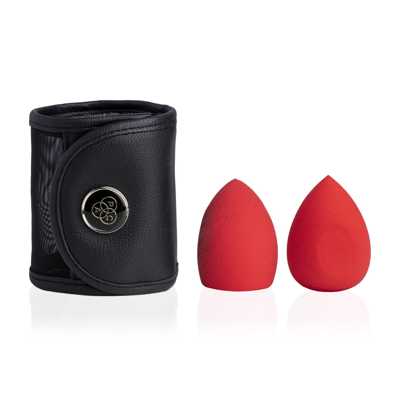 PAC 3D Sponge Set (Water Drop, Olive) (Red) (2 Pc)