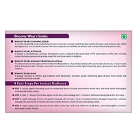 Lotus Herbals Radiant Pearl Cellular 1 Facial Kit | For Deep Cleaning | With Pearl Extracts & Green Tea | 37g