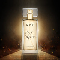 RENEE Stick On Nails DN 03| 24 Reusable Artificial Fake Nail Set| Lightweight & Long Lasting & RENEE Eau De Parfum OUD Aspire Premium Long Lasting Luxury Perfume Scent, 50ml