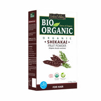 INDUS VALLEY Organic Shikakai Powder for Frizzy, Soft & Shiny Hair | Acacia Concinna For Hair Care | Strengthening, Nourish, Conditioner & Cleanser - (100G), 1 Count