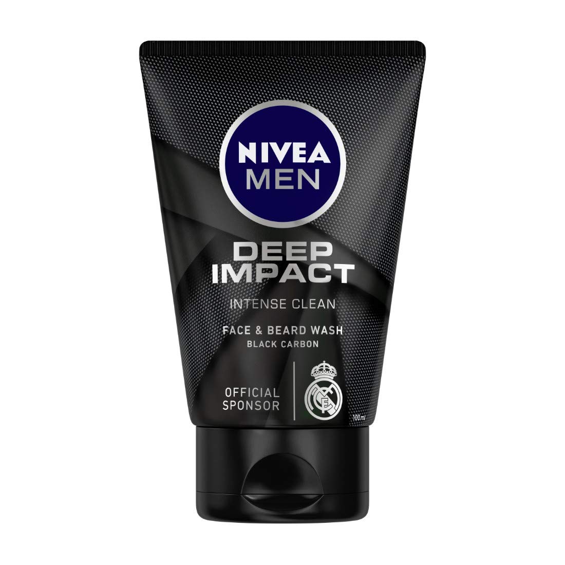 Nivea Roll-On Deodorant, Cool Kick for Men, 50ml And Face Wash, Deep Impact Intense Clean for Men, 100g