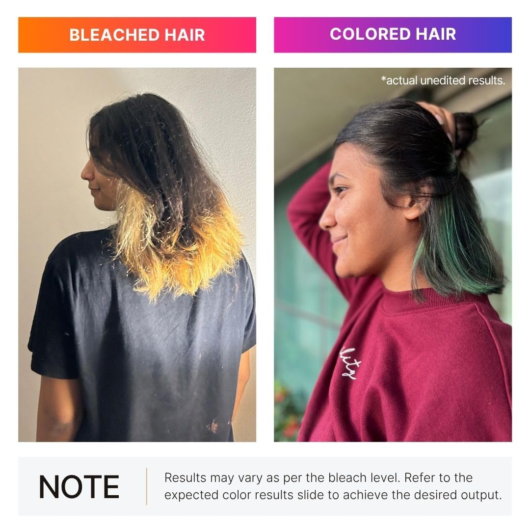 2.Oh! Italian- Emerald Green Hair Color For Women & Men | Ammonia-Free DIY Semi Permanent Hair Color | Enriched with Argan Oil | Lasts upto 12-15 Washes