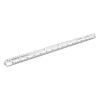 Alumicolor 3610-1 Aluminum Combination Pocket Scale, 6IN, Silver 6 Inch