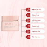 Purehill Face Moisturiser For Supple, Replenished Skin, Lightweight And Water Based Formula to Hydrate & Brighten Skin.