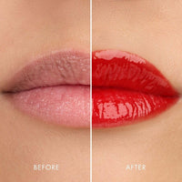 HYUE HydraGlow™ Tinted Lip Treatment (6 ml) | Ra Ra Red | 24‑Hour Hydration with Sea Buckthorn Oil & Kokum Butter | Non‑Sticky | High‑Shine | Nourishing & Vegan Formula | Chunky Applicator