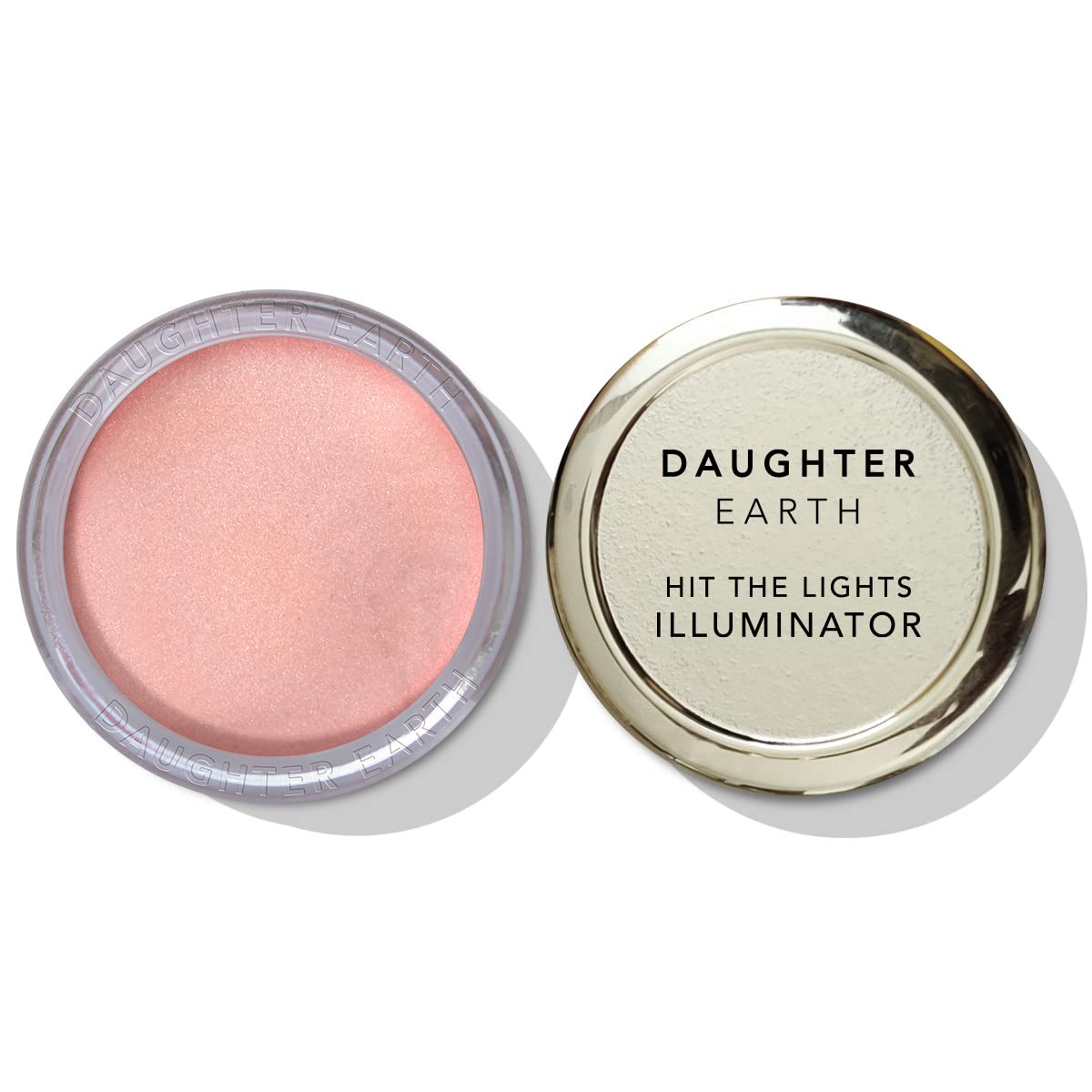 DAUGHTER EARTH Hit The Lights Illuminator | Vegan Vitamin E Natural Blush For Women | Highlighter Balm For Glowing & Radiant Skin | Lightweight With Subtle Look | Glow From Within | Dab & Blend