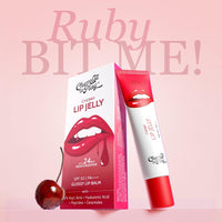 Chemist At Play Cherry Tinted Lip Balm for Dark, Dry, Chapped and Pigmented Lips| Gives 24 hours moisturization| SPF 50 PA+++| Has 2% Kojic Acid, Hyaluronic Acid, ceramides & Peptides| 10gms