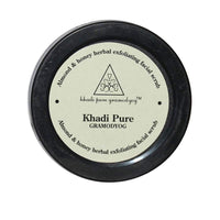 Khadi Pure Herbal Almond & Honey Exfoliating Facial Scrub, 50 g