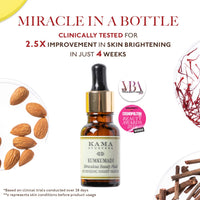 Kama Ayurveda Kumkumadi Miraculous Beauty Ayurvedic Night Serum, 12ml & Rose Lip Balm, 5g