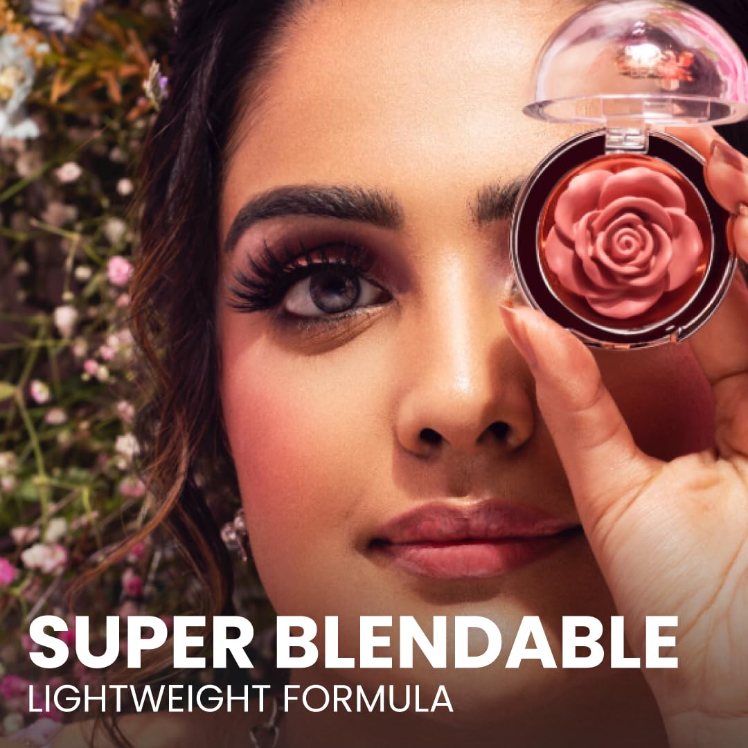 Typsy Beauty 3D Rose Blush & Shade Shifter Lip & Cheek Oil Combo pH-Activated, Hydrating Lip & Cheek Tint,Bleeding Heart 03 Blendable Blush for a Radiant, Natural Glow Vegan & Paraben Free