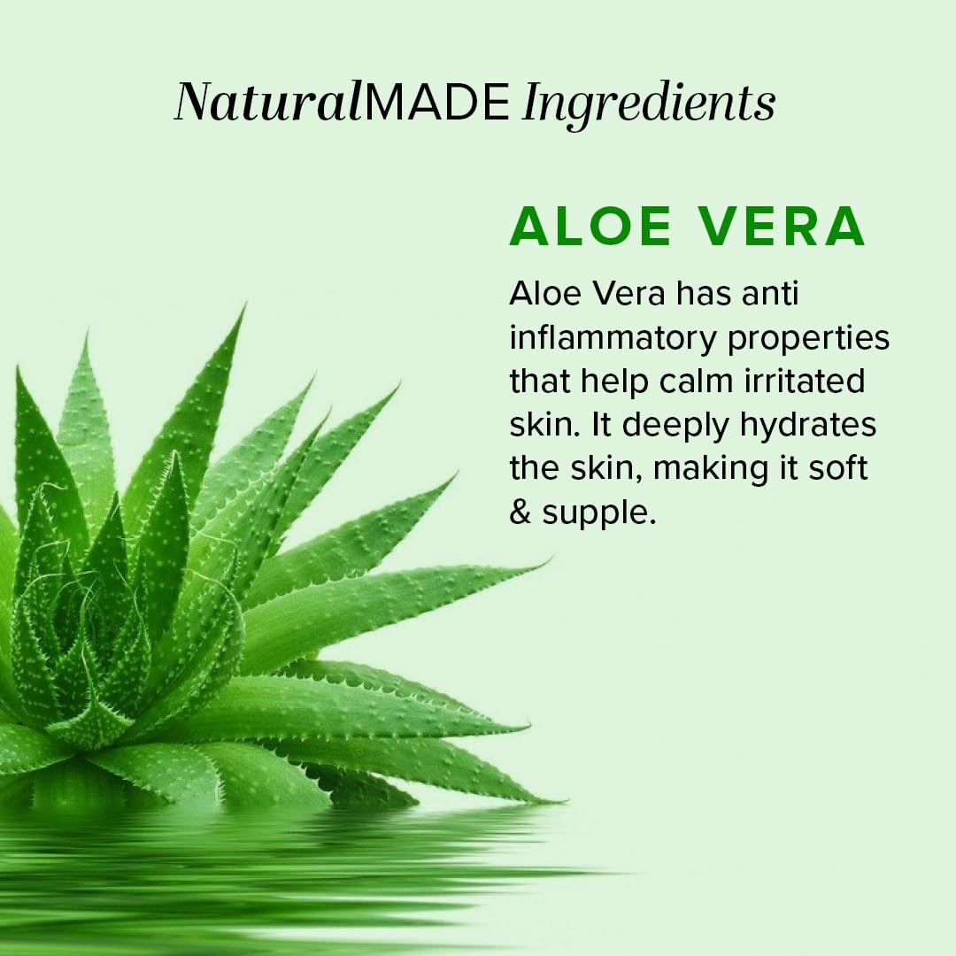 Khadi Natural Aloe Vera Soap|Natural Handmade Soap|Herbal Bathing Soap For Healthy Skin|Natural Soap With Essential Oils|Soap For Soft Skin|Suitable For All Skin Types|Pack Of 3|(125Gm*3) (375Gm)