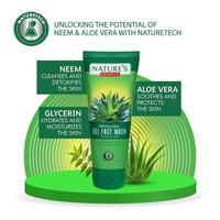 Nature's Essence Anti Acne Pimple Prevention Neem & Aloevera Facewash All Type Skin, 60ml | Pack of 2