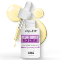 Orgatre Dark Spot Correcting Face Serum for Glowing Skin | With 2% Kojic Acid, Alpha Arbutin & Niacinamide | Reduces Dark Spots, Acne Marks Corrector, Pigmentation & Blemishes – 30ml