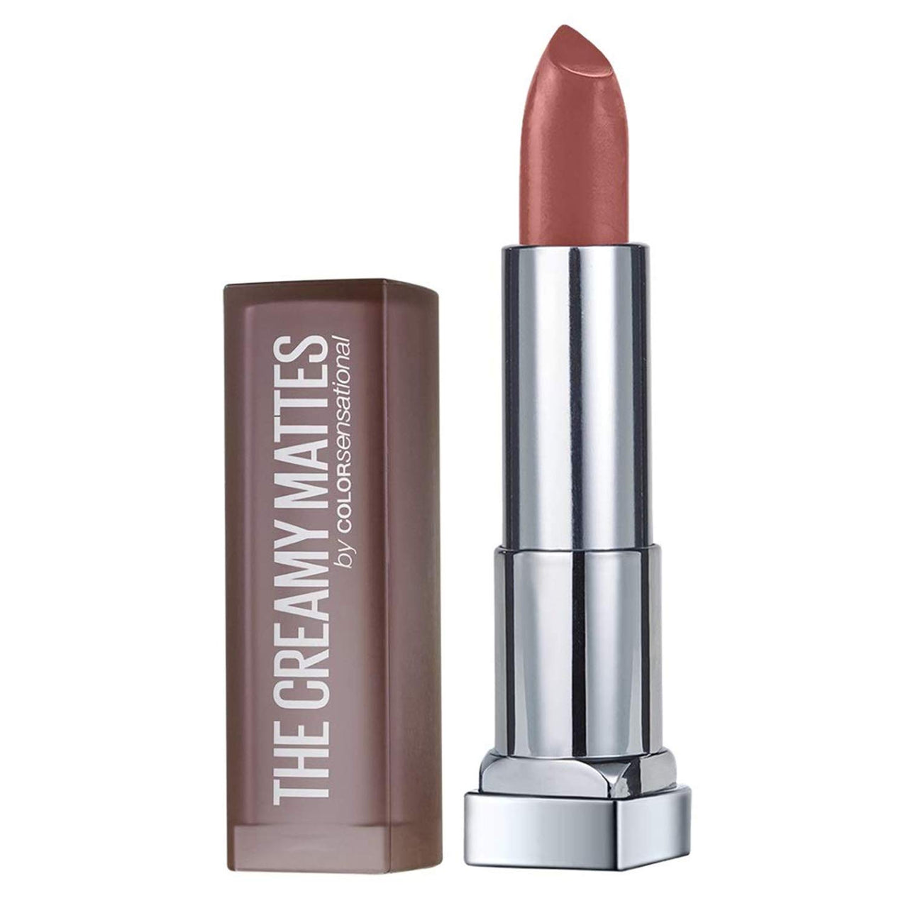 Maybelline New York Hypercurl Mascara Waterproof, Black, 9.2ml And Maybelline New York Color Sensational Creamy Matte Lipstick, 657 Nude Nuance, 3.9g