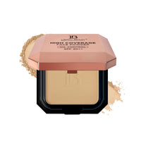 Lakyou Beauty 2in1 High Coverage Compact Powder | Oil Control | SPF-30++ | Waterproof | Matte And Shimmer Shade-06-(Pure Beige) | Long Lasting | 30g