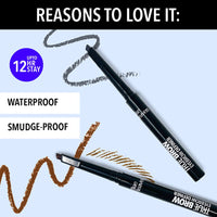 Blue Heaven True Brow Eyebrow Definer, Black, 0.30gm