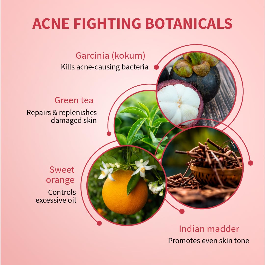 Ayouthvea Acne Enemy 100 ml Face Wash Gel For Acne & Pimples |Face Wash for Oily Skin and Pimples | Anti Pimple Cleanser | Suitable for All Skin Types (Pack Of 2-100ml each)