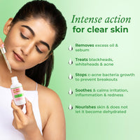 The Pink Foundry Acne & Oil Control Intense Serum with 2% Encapsulated Salicylic Acid | Stops C-Acne Bacteria Growth | Fights Active Acne & Prevents Future Breakouts | Clears Pores & Controls Excess Oil | 30ml