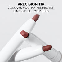 Fae Beauty Re:Define Lip Liner | Long-Lasting | Matte | Non-drying | Transferproof & Smudgeproof | Enriched with Vitamin E & Almond Oil | Shade - Hardline