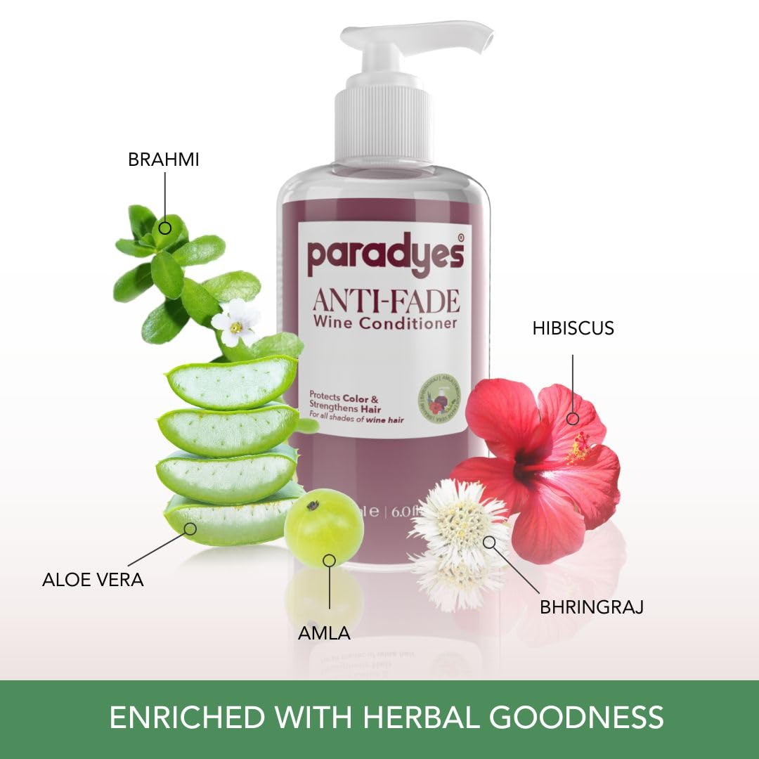 paradyes Anti Fade Wine Fresh Conditioner For All Types Of Hair, 1 Count