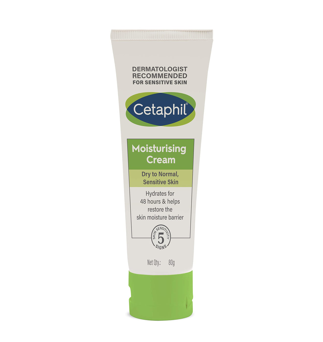Cetaphil Moisturising Cream 80 gm (Pack of 2)