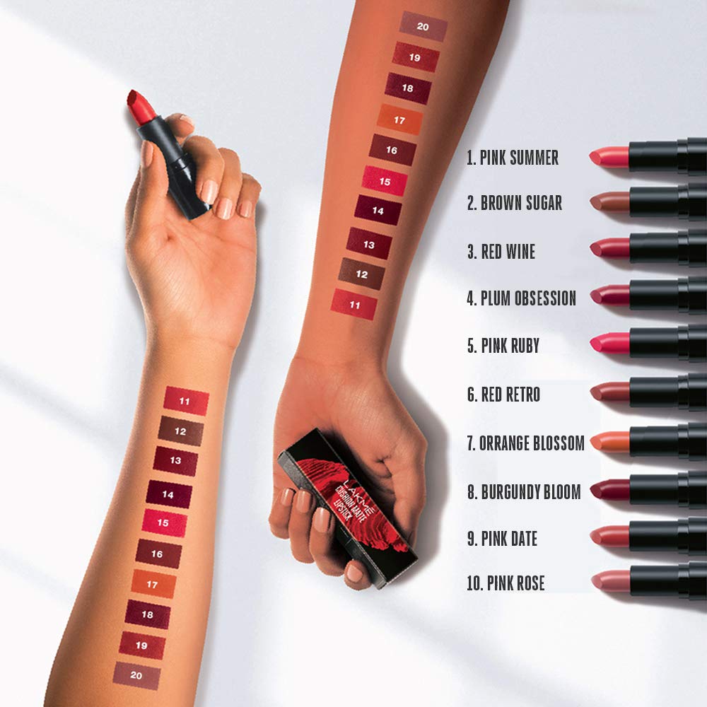 Lakmé Cushion Matte Pink Date - Pink Date, 4.5 Gm
